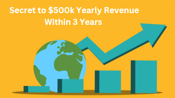 The Startup's Secret to $500k Yearly Revenue Within 3 Years